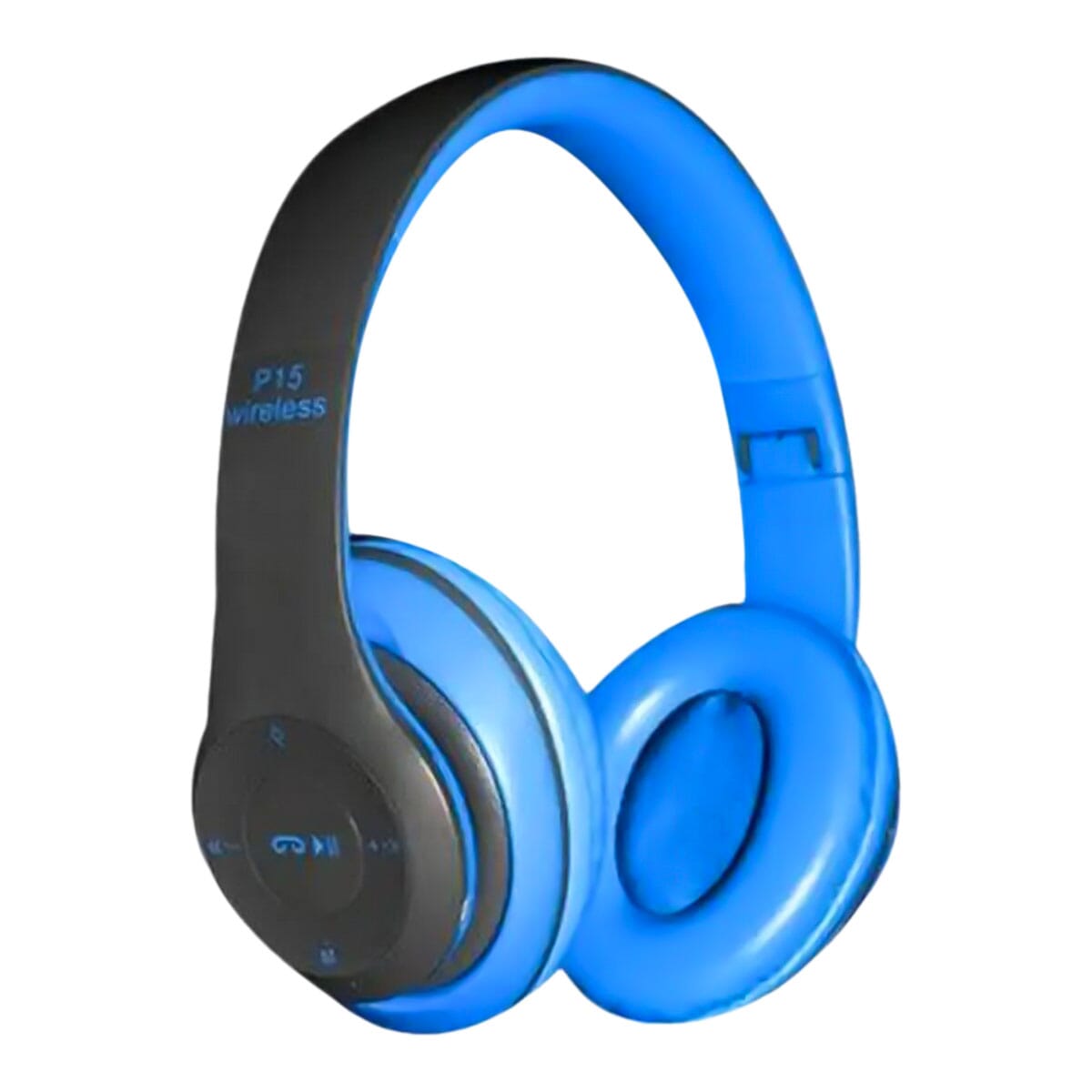 P47 Bluetooth Over Ear Foldable Headset With Stereo Earphones