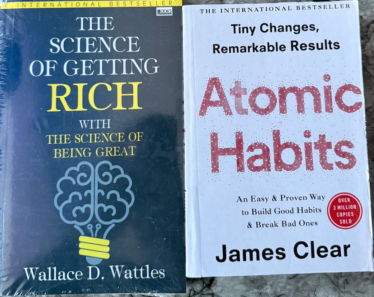 The science of getting rich + Atomic habits