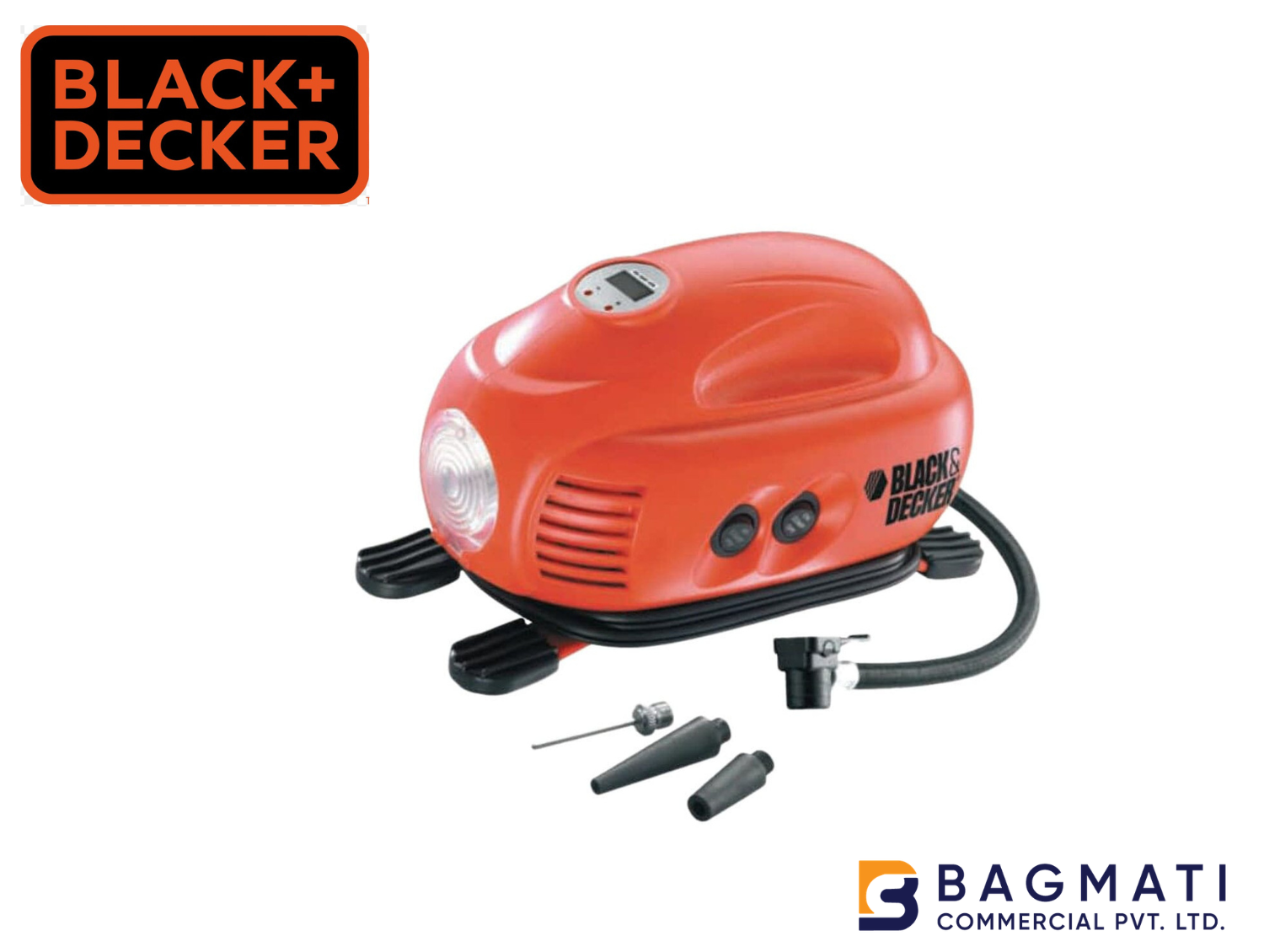Black + Decker ASI200 Air Inflator - MultiPurpose Power Tool