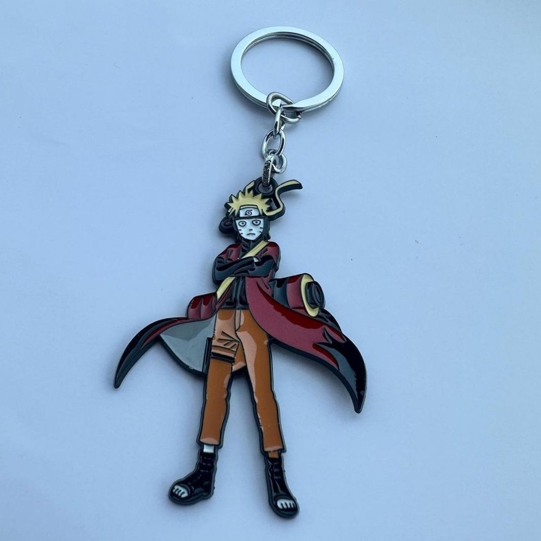 Anime Keyring / Uzumaki Naruto Keyring / Naruto Metal Keyring