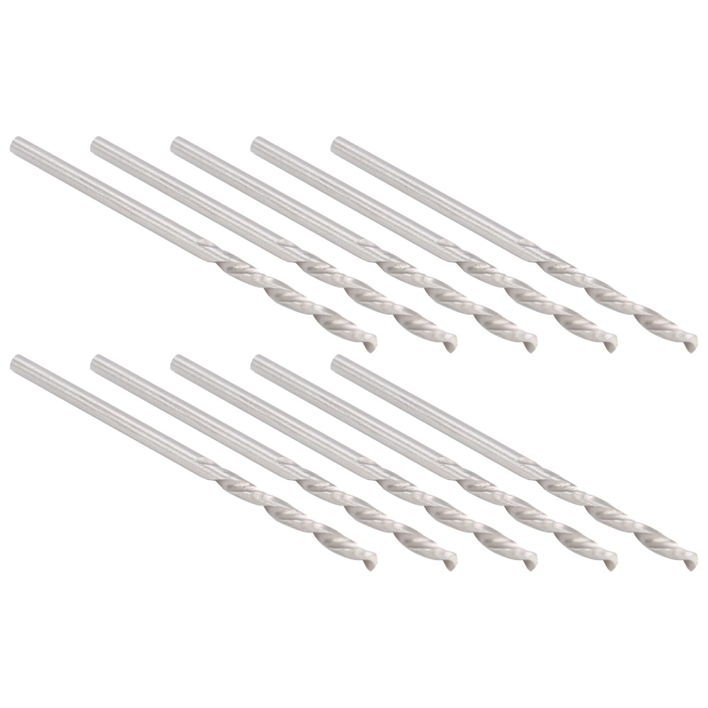 Durable 1.75mm Diameter Twist Drill Bit 46mm Length Extra Long Micro Drill Bits High Speed Steel Fully Ground Straight Shank Drill Bit Jewelry Processing