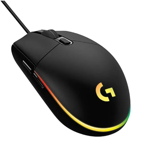 G101 RGB Wired Optical Mouse From Light Sync Logi-Tech 8000dpi