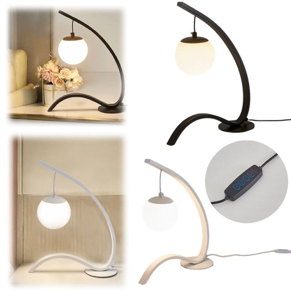 Modern Style Creative LED Table Lamp Nordic Style Touch Control Reading Lamp Dimming Bedside Lamp Bar Decor