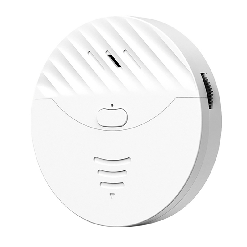 NXFDSIOZ 2X Tuya Smart WiFi Alarm Door and Window Vibration Sensor Security Protection Alert Works with Alexa, Smart Life(White)