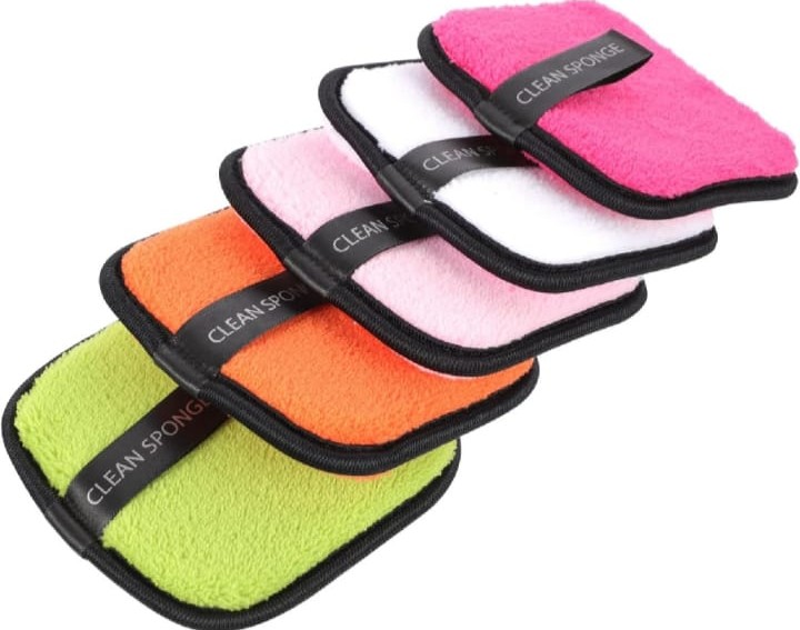 1pc Double-Sided Wash Sponge Cleansing Puff