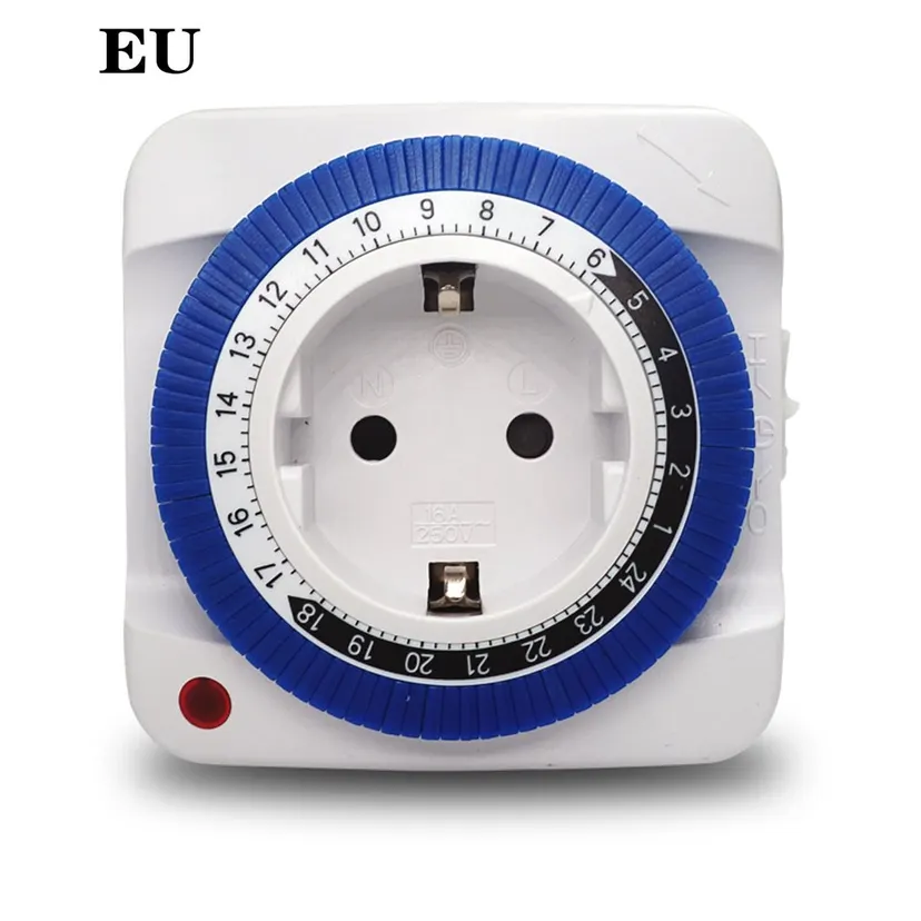 Linman 【High-quality】Hot Newest Smart Timing Switch Socket Timer MechanicalFifty percent discount Charging Motor Car Mobile Phone Automatic Power Off Socket Household
