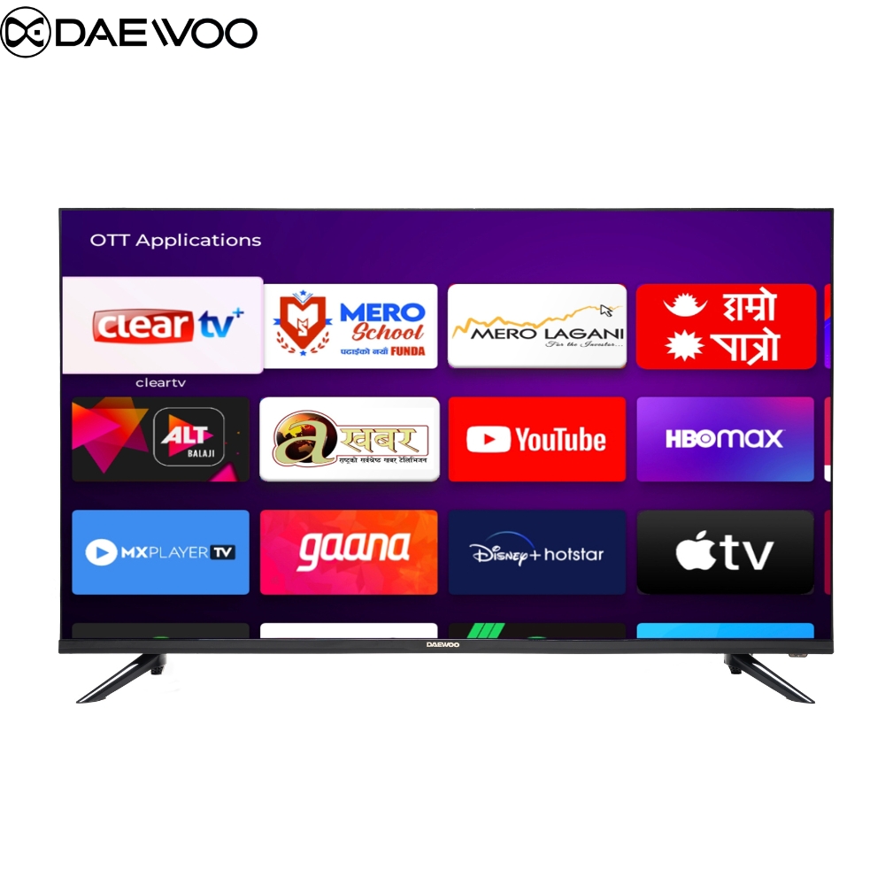 DAEWOO 32" Smart TV | 1GB/8GB | JBL Speakers Built-in | 3 Years Warranty | Android 11 | Free Clear TV Subscription | Google Certified | IPS Panel | HDR | 32 Inch Smart Television