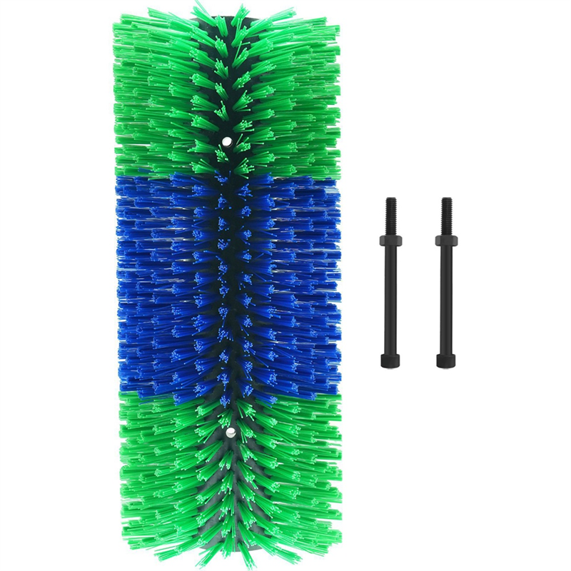 JAERBEE Livestock Scratch Brushes, Cattle Scratcher Brush Horse Brushes Full Massage Grooming Brush Relieve Itching with Screws
