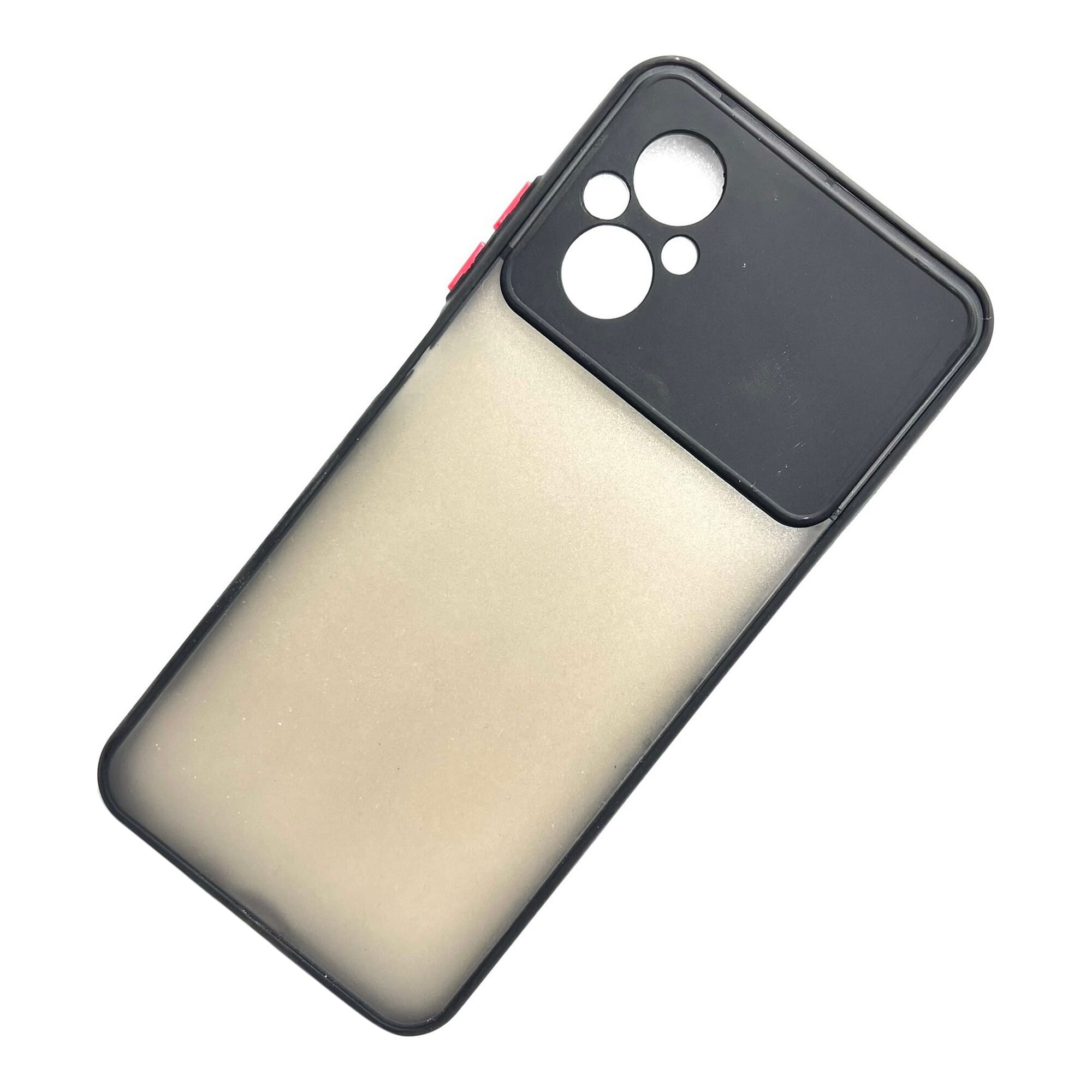 Camera Protective Semi Hard Matte Case For POCO M5
