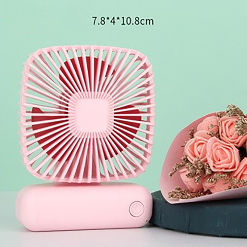 New specials Desktop Desktop Small Fan Mini Handheld Usb Three Speed Cool Air Car Home Office Portable Quiet Outdoor Simple Portable Summer XUANTING