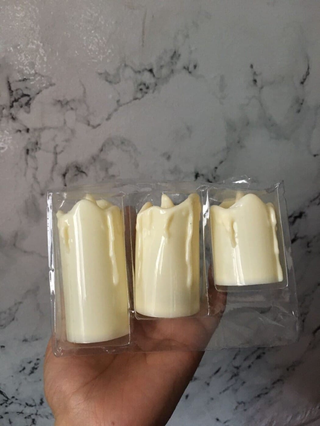 Pack Of 3 Led Candle