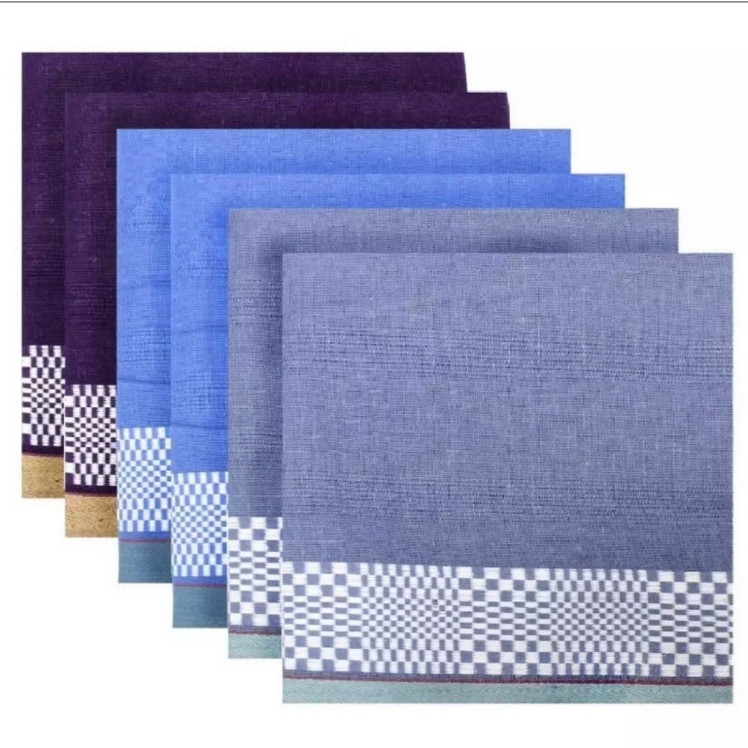 Pack Of 6 Cotton Handkerchiefs For Men
