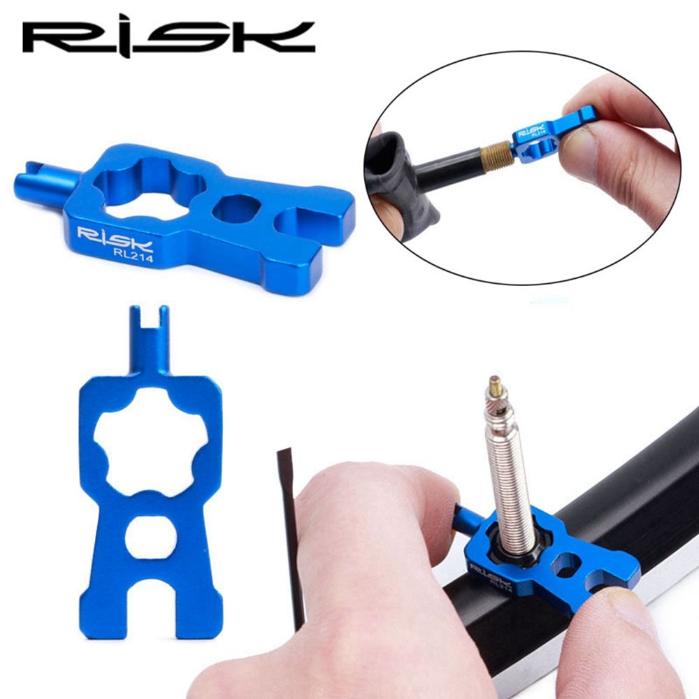 1/2pcs 4 IN 1 Accessories MTB Road Bike Removal Parts Disassembly Installation Tool Valves Core Wrench Bicycle Valve Tools