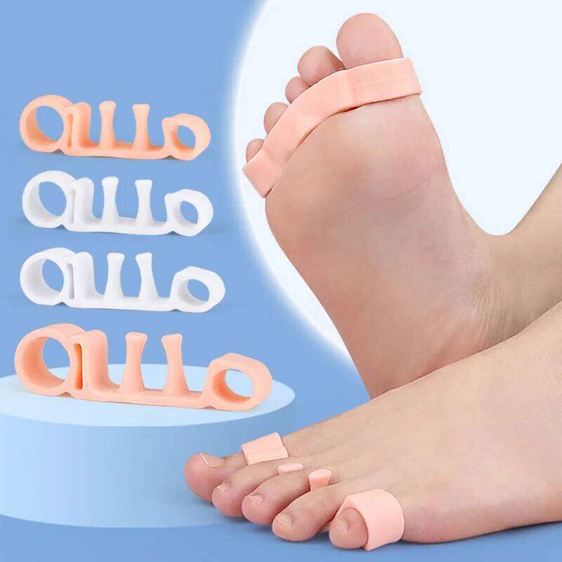 Multifunctional Hallux Valgus Toe Separator, Gel Bunion Corrector, Orthopedic Support, 2 pcs = 1 pair