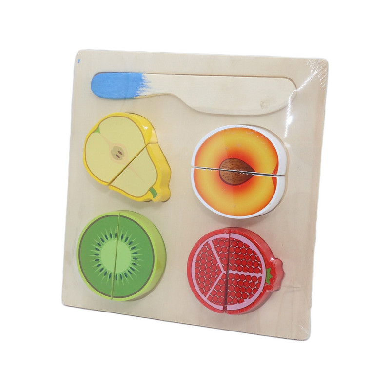 Wooden Cut Fruit Puzzle
