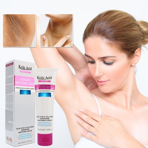 Kojic Acid and Collagen Underarm Cream 50ml - Original Genuine Product with No Side Effects