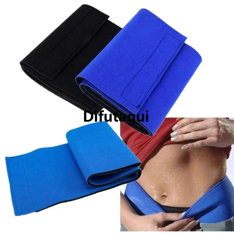 Difutagui Sales promotion 1PC Neoprene Waist Trimmer Sweat Fat Cellulite Body Leg New Slimming Shaper Exercise Wrap Belt Body Slimming Belt Waist Support