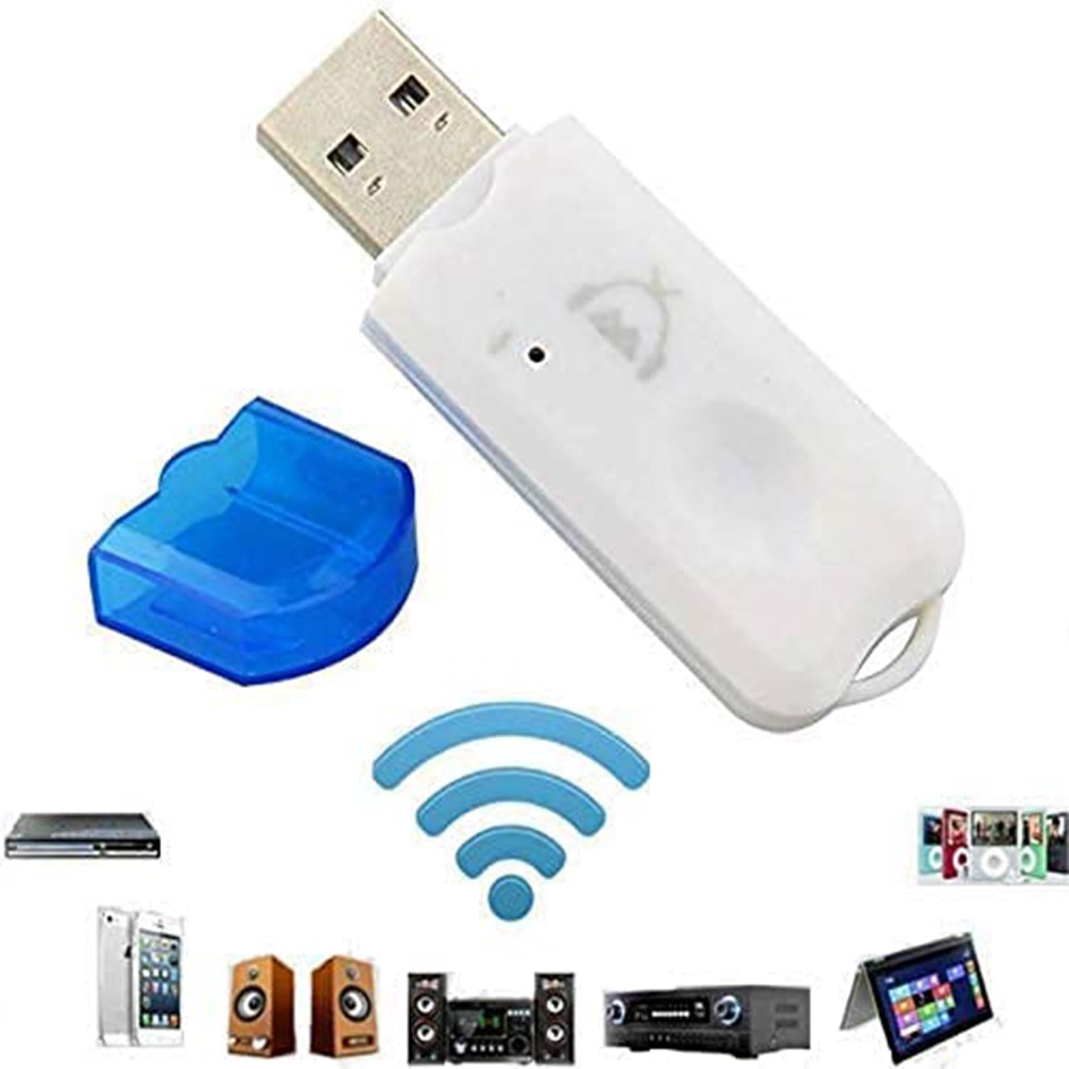 Look At Use USB Bluetooth Dongle Car Bluetooth 4.0 USB Music Audio Receiver Data Card