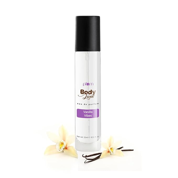 Plum BodyLovin' Vanilla Vibes Perfume | Long Lasting & Premium Warm Vanilla Fragrance | Luxury Perfume For Women | Sweet, Warm & Irresistible Notes of