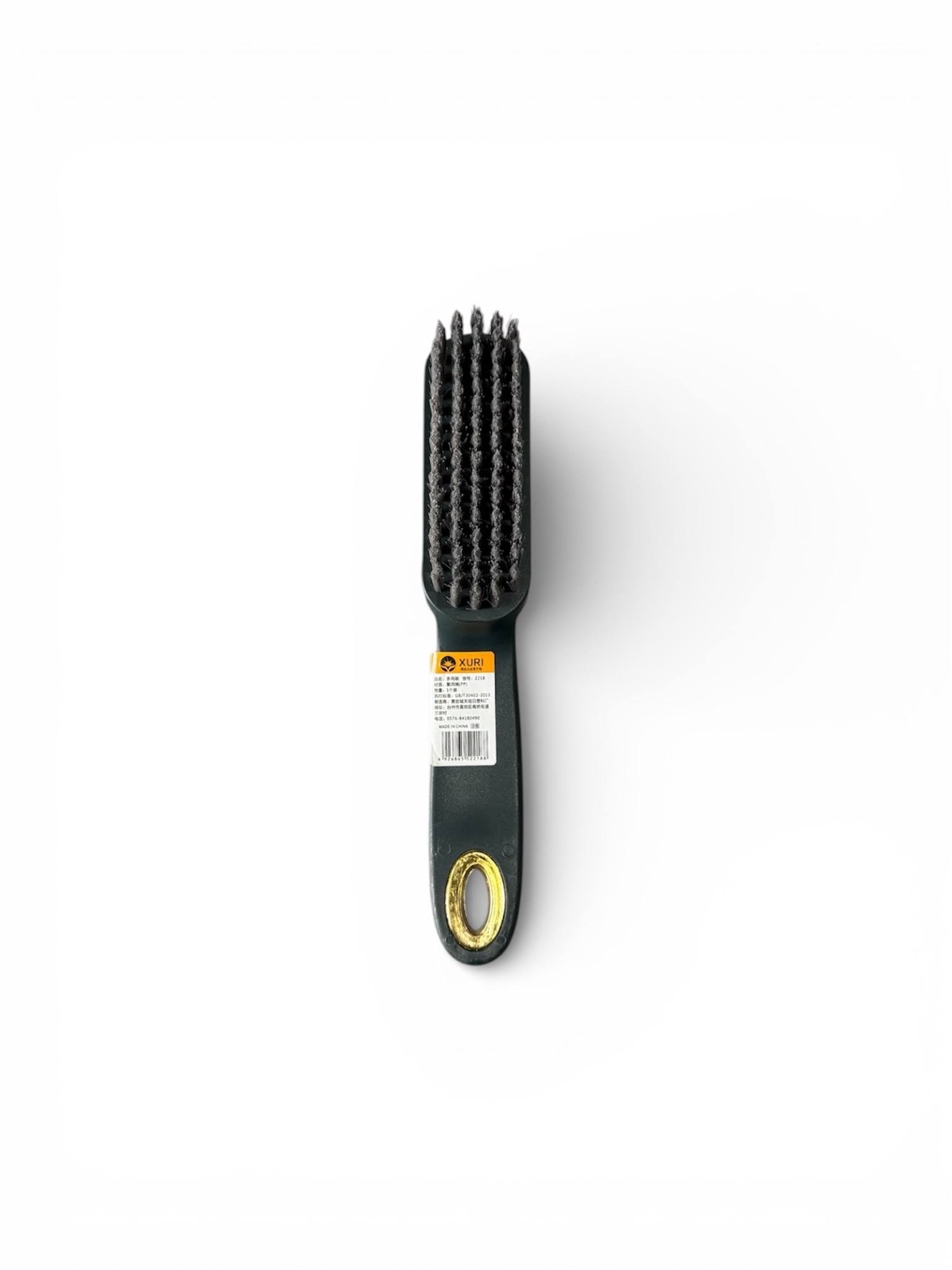 Ergonomic Kitchen Sink Cleaning Brush With Medium-Firm Nylon Bristles And Non-Slip Grip Handle With Hanging Loop For Daily Dishwashing And Surface Scrubbing