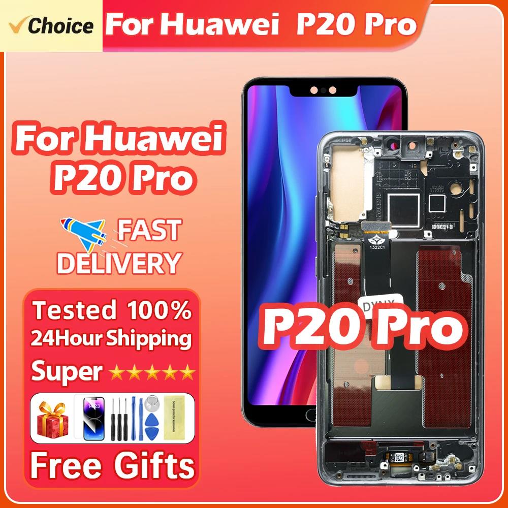 HOT NWE Screen For Huawei P20 Pro LCD Display Touch Screen Digitizer Assembly For Huawei P20 Pro CLT-L09 CLT-L29 Screen Replacement