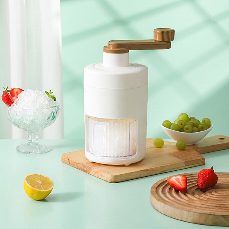 2025 New Hand-cranked Ice Cream Machine Household Portable Multi-function Smoothie Machine Milk Shake Making CF8