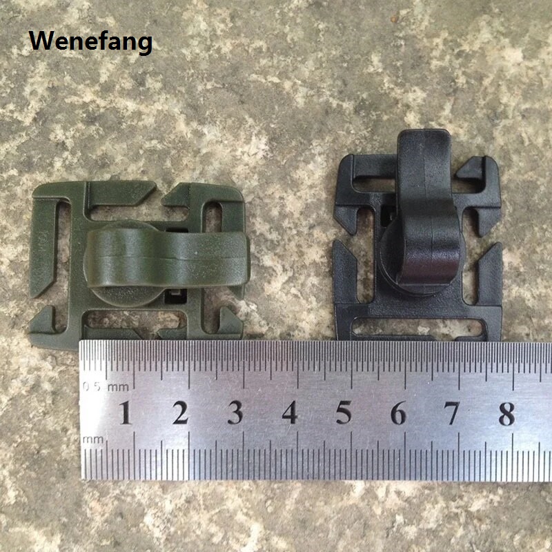 Wenefang 1PC Drink Tube Clip Fixed Gear Water Pipe Hose Clamp Molle Backpack Fifty percent discount Tactical Buckle Outdoor Hike Hydration Bladder Accessories