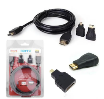 Full HD 3 In 1 HDMI To HDMI Cable