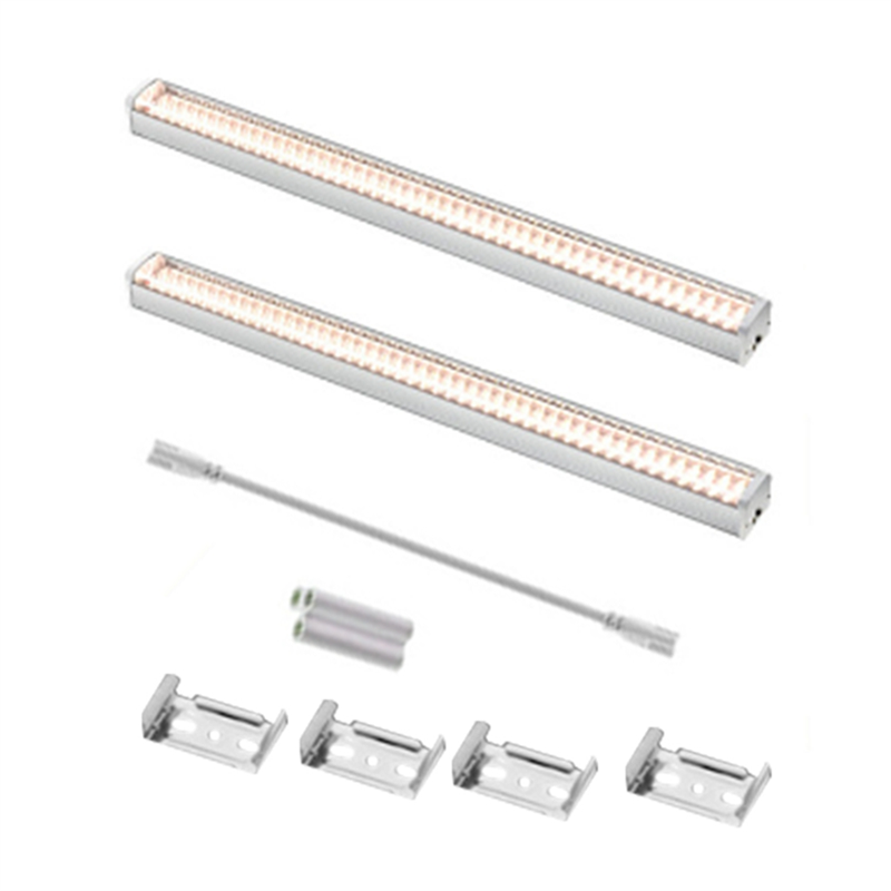 2Pcs LED Plant Growth Lamps Grow Lights for Indoor Plants 25W Plant Lights 2 Pcs 4000K EU Plug