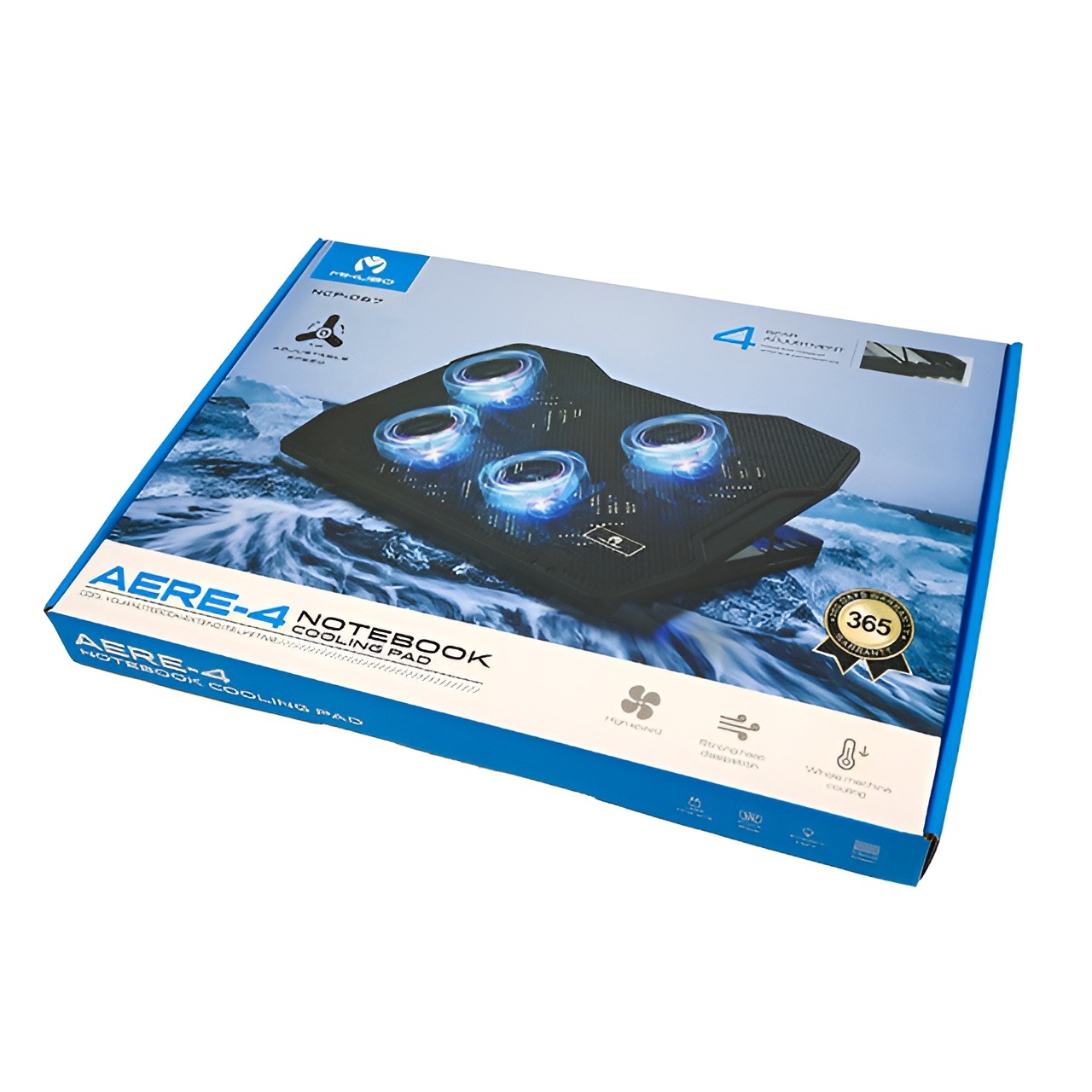 Mikuso Cooler Pad Mistral-5 Penta Fan - NCP-065