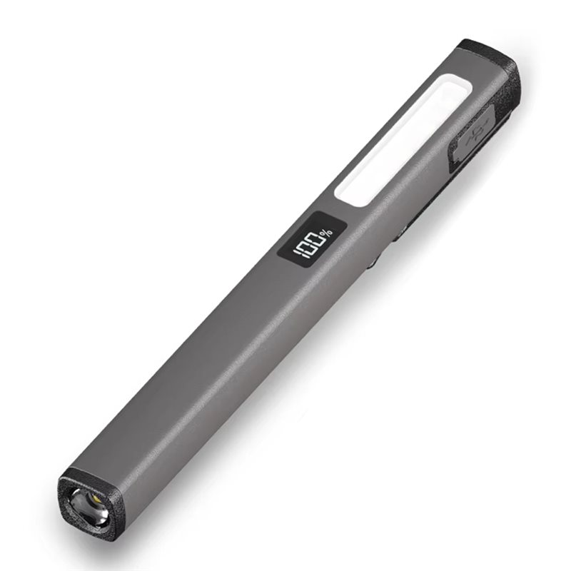 Mini Cob Light Magnets Rechargeable COB LED Pen Flashlight with Magnet for Outdoor and Work
