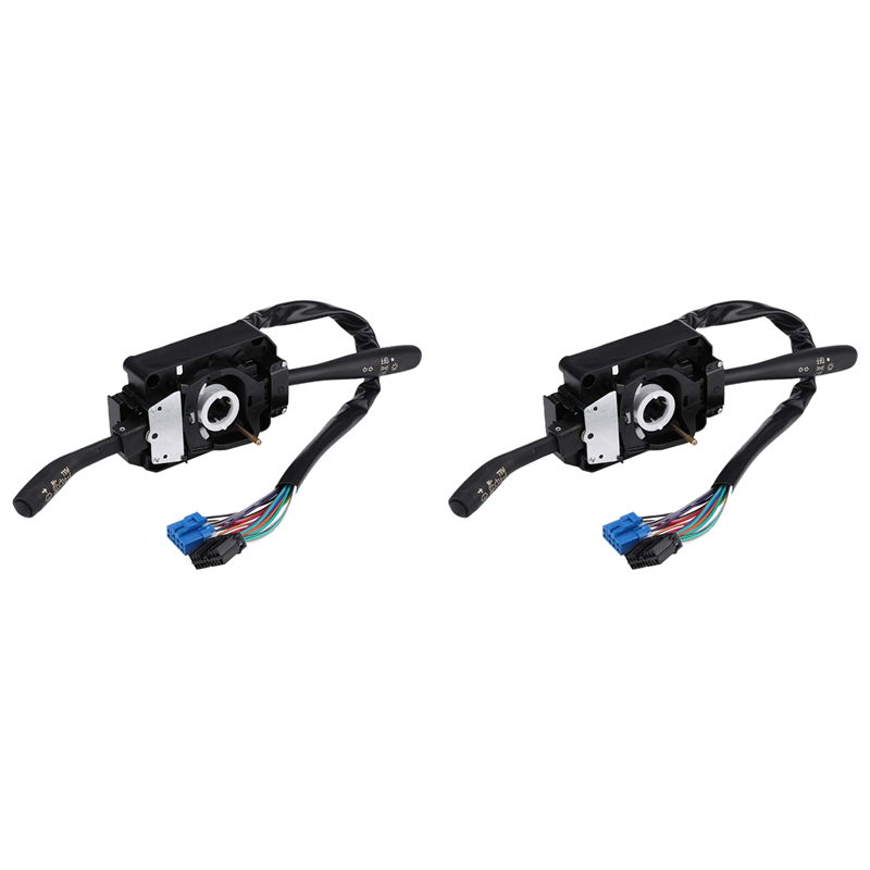 JINMY 2X Car Turn Signal Light Control Lights Signal Wiper Control Combination Switch 8973640740 for NPR NPR NQR