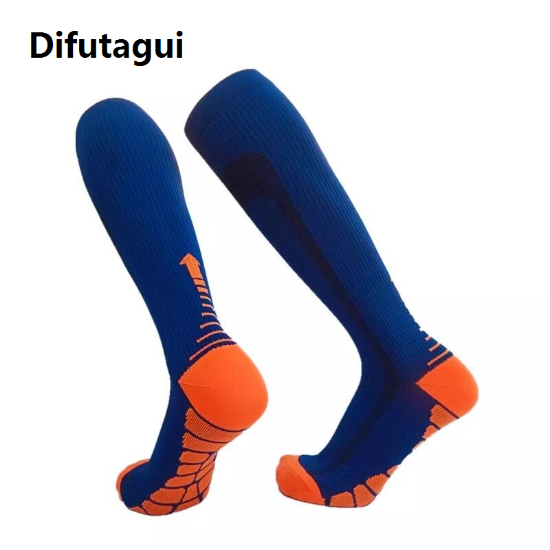 Difutagui High Quality Stockings Thigh Compression New High Outdoor Pattern 20-30 Tube Mmhg Socks Sports Socks Men's Socks For Athlete