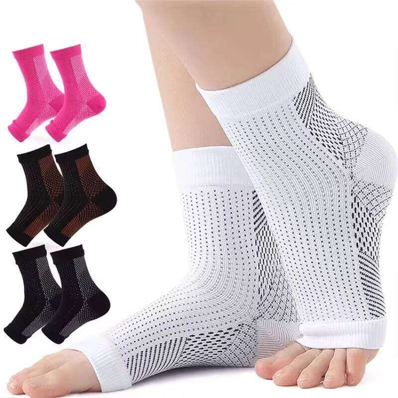 1 Pair Soothe Compression Relief Pain Neuropathy Socks for Men Women Ankle Support Breathable Elastic Sports Stockings