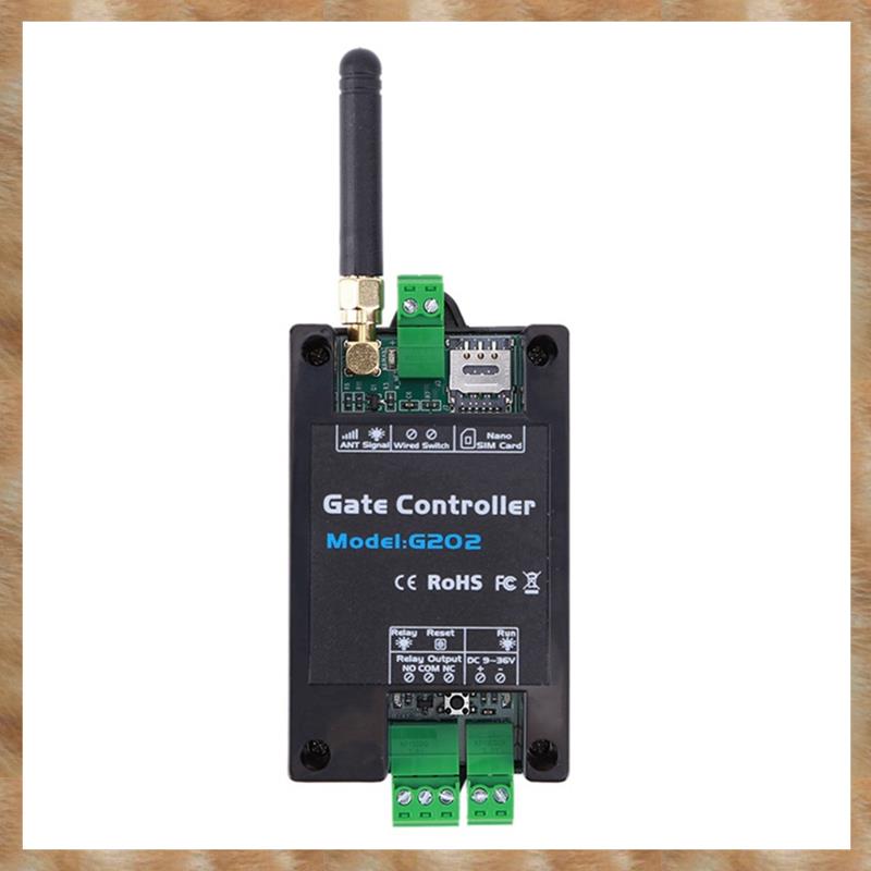 G202 Mobile Phone GSM Gate Door Opener 4G Single Relay Switch 850/900/1800/1900MHz