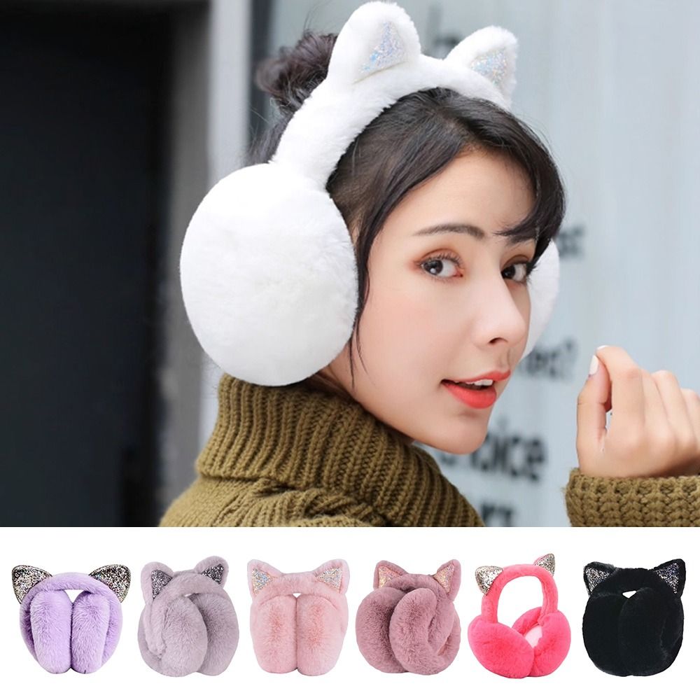 Warm Accessories Cute Rabbit Design Animal Ear Earflap Hat Frog Animal Style Foldable Design Warm Ear Muffs Korean Style Cartoon Pattern Plush Beanie Cap Party Supplies