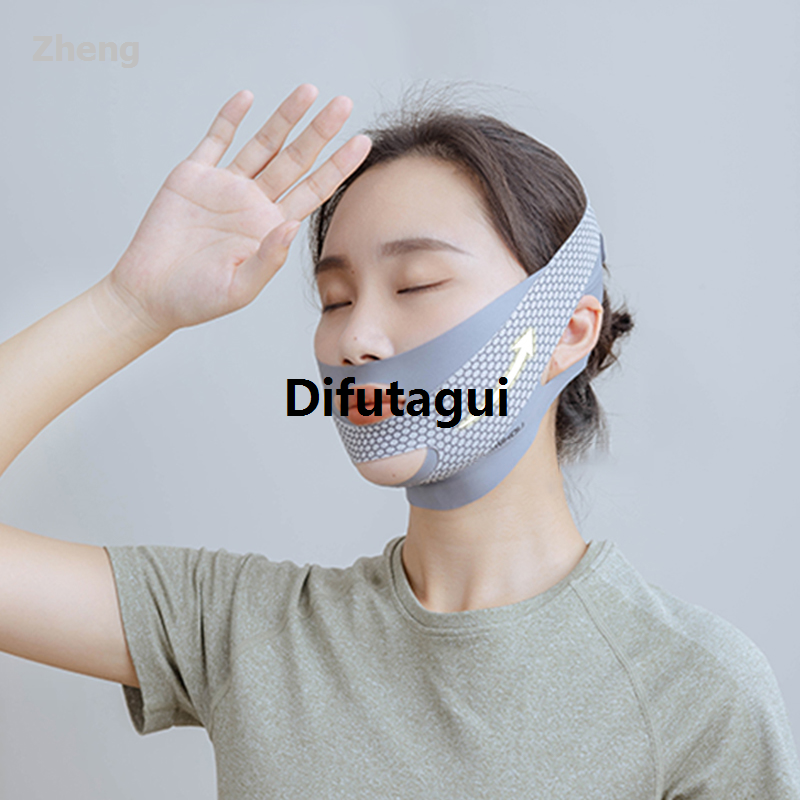 Difutagui Zheng With massage double chin, slimming face-like lifting, reducing lifting, V-sculpting Original Luxury 1*, sleeping facial shape, slimming face, bandage, relaxing shape