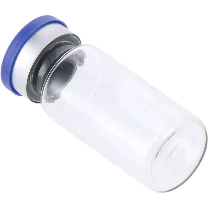 10PCS Transparent 10ml Glass Bottle Portable Sample Vial Refillable Container for 10Pcs Lab