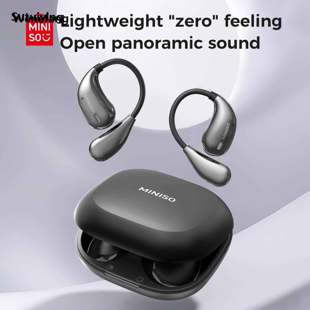 Wenefang Sutuiying MINISO X33 Earphone Bluetooth 5.4 True Wireless Earbuds Low Sales New style promotion Latency Headphones Superb Bass HiFi Sport Headset With Mic