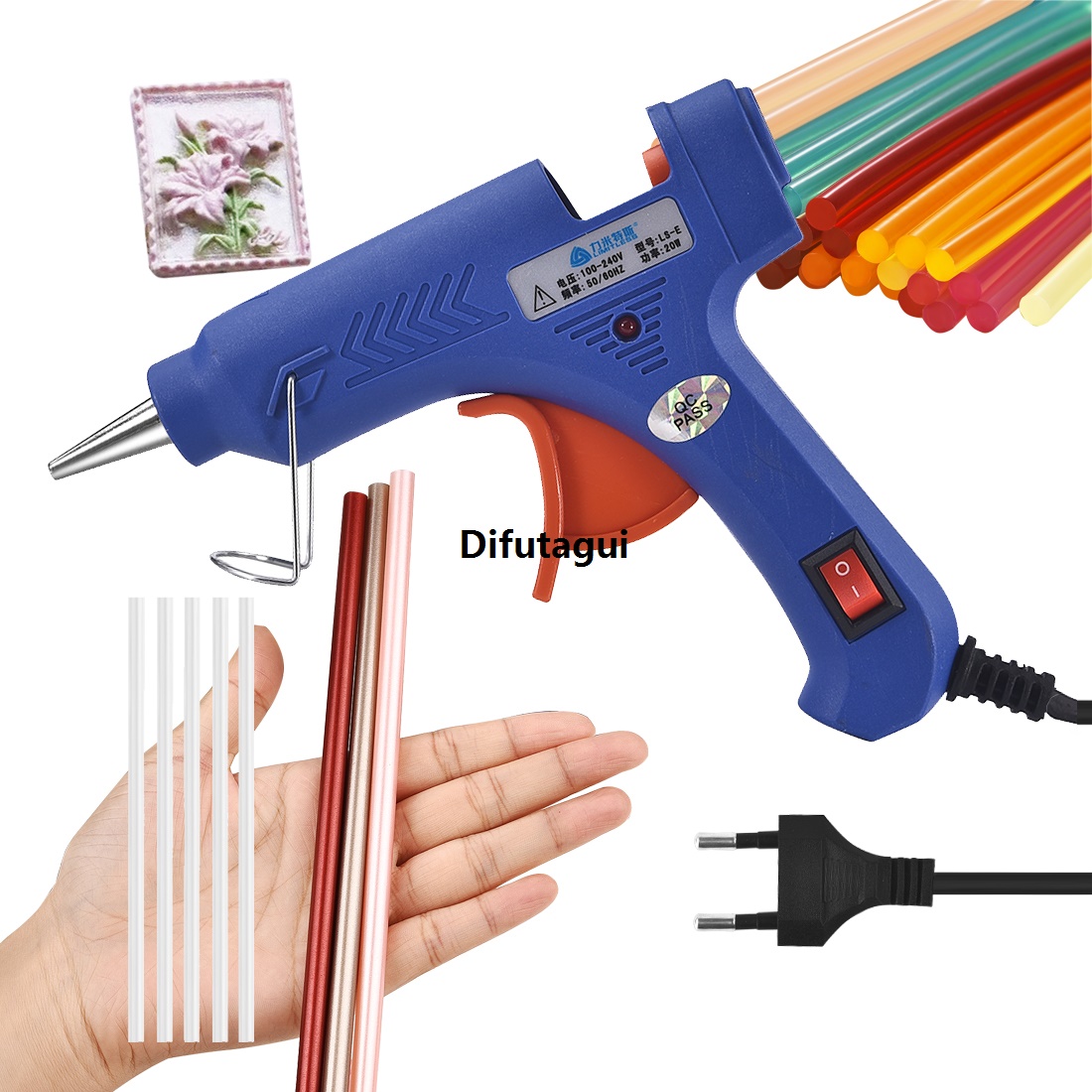Difutagui ot elt lue un Child and Crafts ome IY epair se Sales promotion 7-7.5mm lue Sti lue un luegun epair eat ools