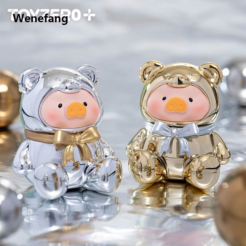 Wenefang Authentic Lulu Pig Teddy Mini Series Cute Grain Blind Bag Blind Box Garage Kit Fashion Toy Doll Gift Collection Jewelry Gift