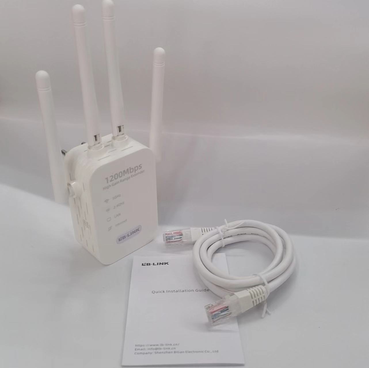 LB Link High Gain Range Extender AC1200 High Power Dual Band wireless Repeater