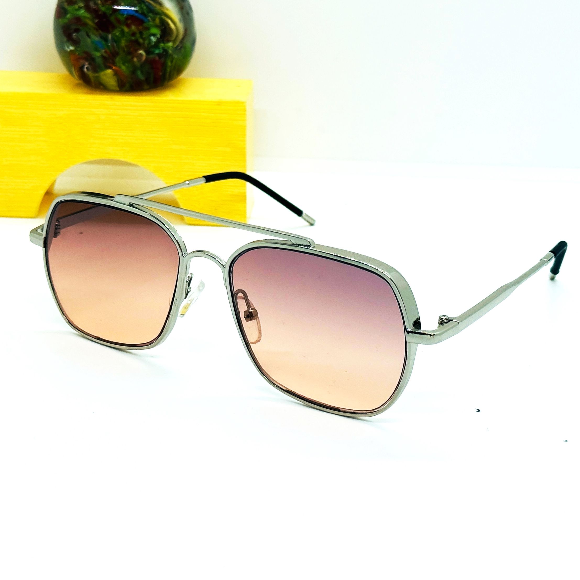 Metal Body Sunglasses for Men New Premium Quality Fashionable Best Stylish Driving Sunglass - Sun Glass For Men