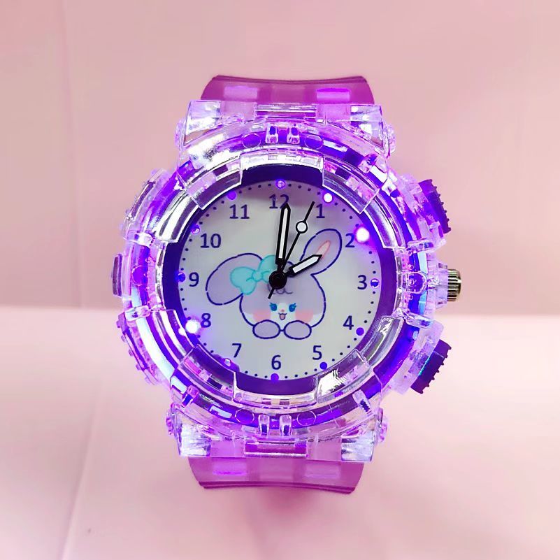 【New Pruduct】Cartoon Children's Watch LinaBell Luminous Student Watch Silicone [Top-notch quality]