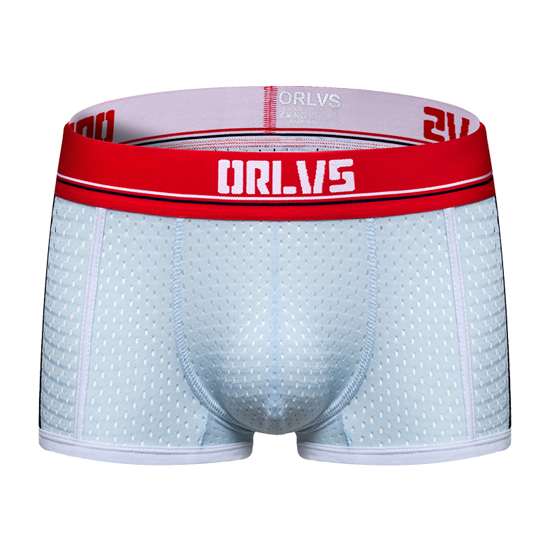 Linman Aizzy CMENIN 1pcs ORLVS (1 Pieces) 2022 New Cotton Quick Dry Boxer Men UnderFifty percent discount wear Hollow Mesh Boxers Men's Underpants Boxershorts Breathable Trunks OR193