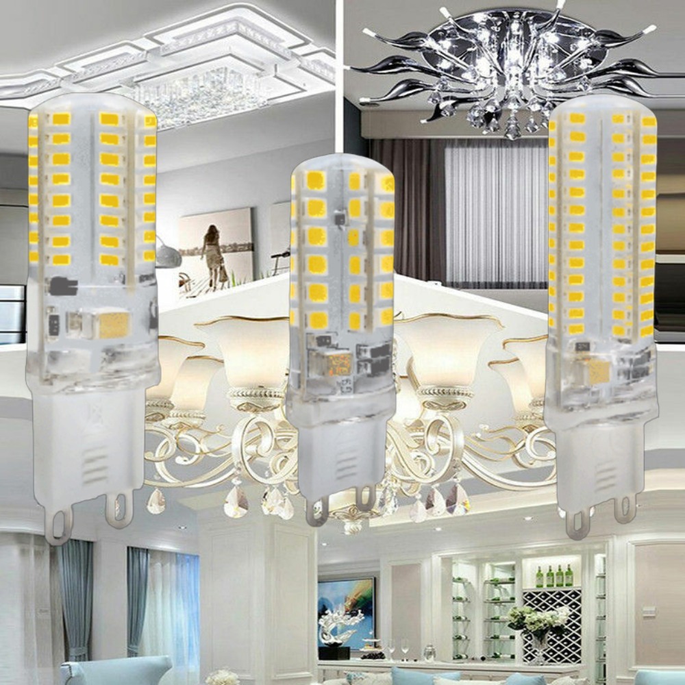 New 3W/5W/7W LED Light Bulb Cold/Warm White SMD 2835 3014 Lamp G9 220V Corn Bulb