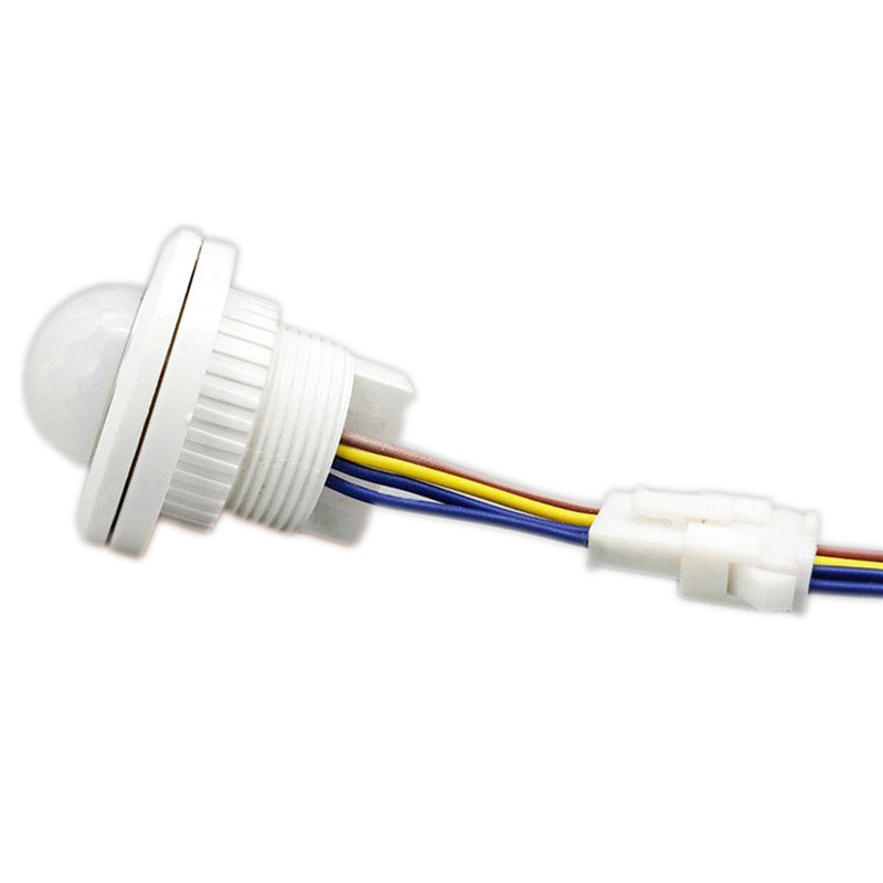 ARELENE 3X Mini PIR Infrared Motion Sensor Detection 220V Adjustable Time Infrared Automatic LED Light Witch