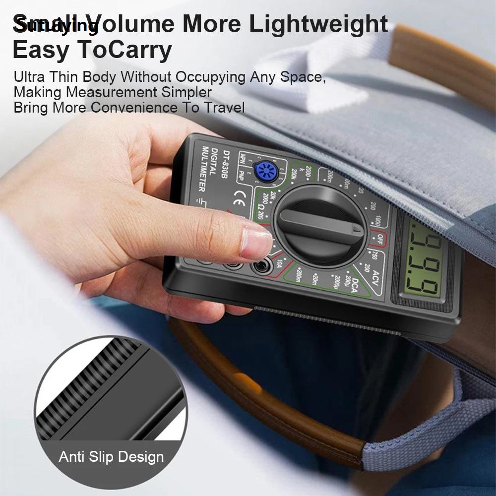 Sutuiying Portable Digital Multimeter High-precision Electrician Maintenance High Quality Multifunctional Household Voltage And Current Universal Meter