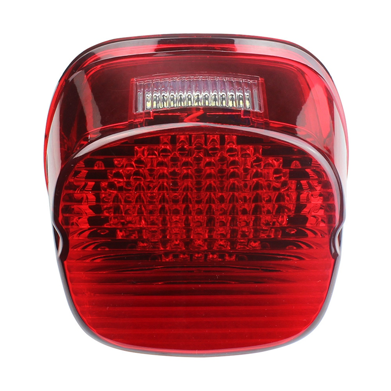 1 Pcs Motorcycle Modified Rear Tail Light LED Brake Light for Harley Motorcycles with Strong Penetrating Power Replacement Accessories