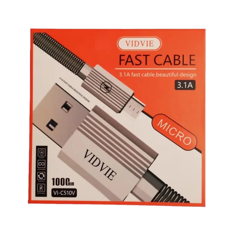 Vidvie 3.1 Rapide Fast Charging USB Micro Cable